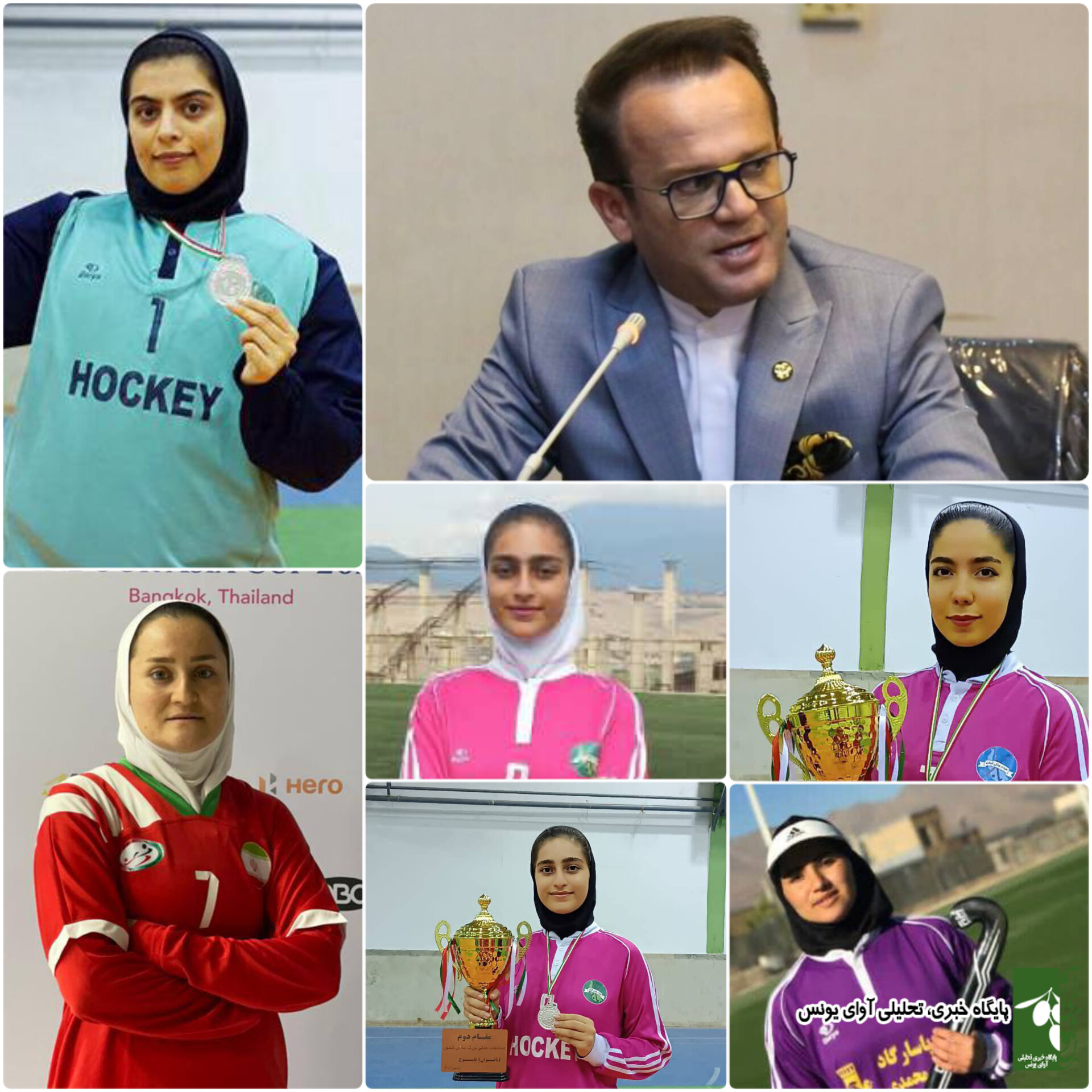 دعوت از ۶ بازیکن تیم هاکی شهرستان رودبار در اردوی آماده سازی تیم ملی هاکی جمهوری اسلامی ایران در تهران
