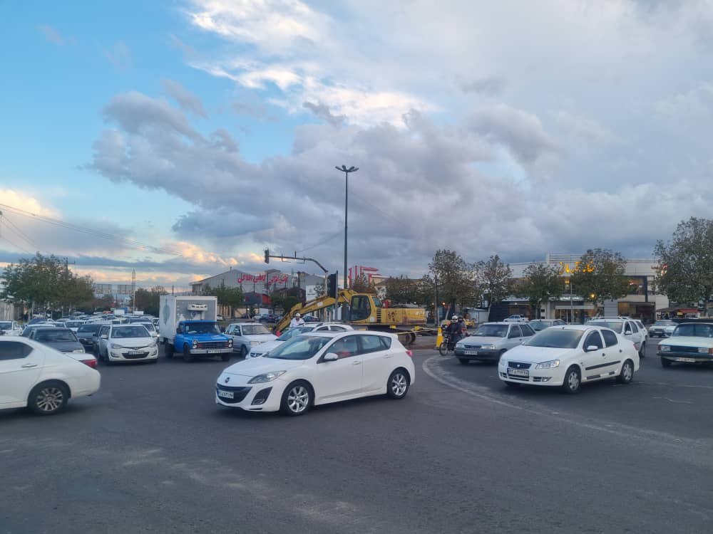 عذرخواهی شهرداری رشت از مردم؛ اصلاح هندسی تقاطع ولیعصر (عج) با سرعت درحال اجراست