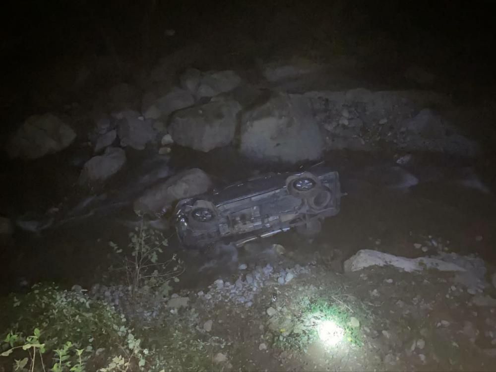 مرگ ۲ دختر جوان در حادثه سقوط خودرو به رودخانه در ماسال