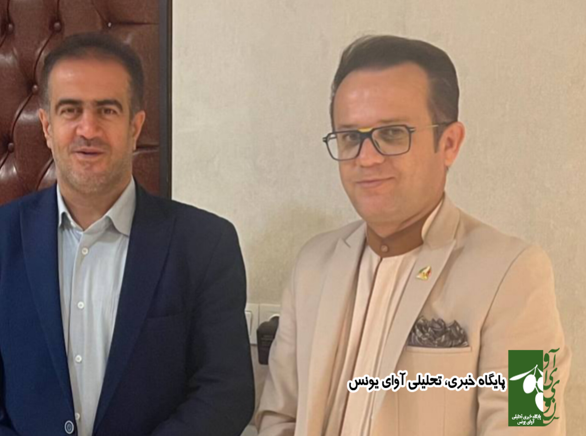 دیدار رئیس هیات هاکی شهرستان رودبار با مدیرکل ورزش و جوانان استان گیلان
