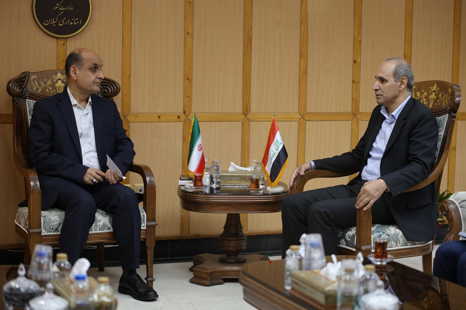 گیلان آماده توسعه همکاری‌های اقتصادی، گردشگری و سلامت با عراق است